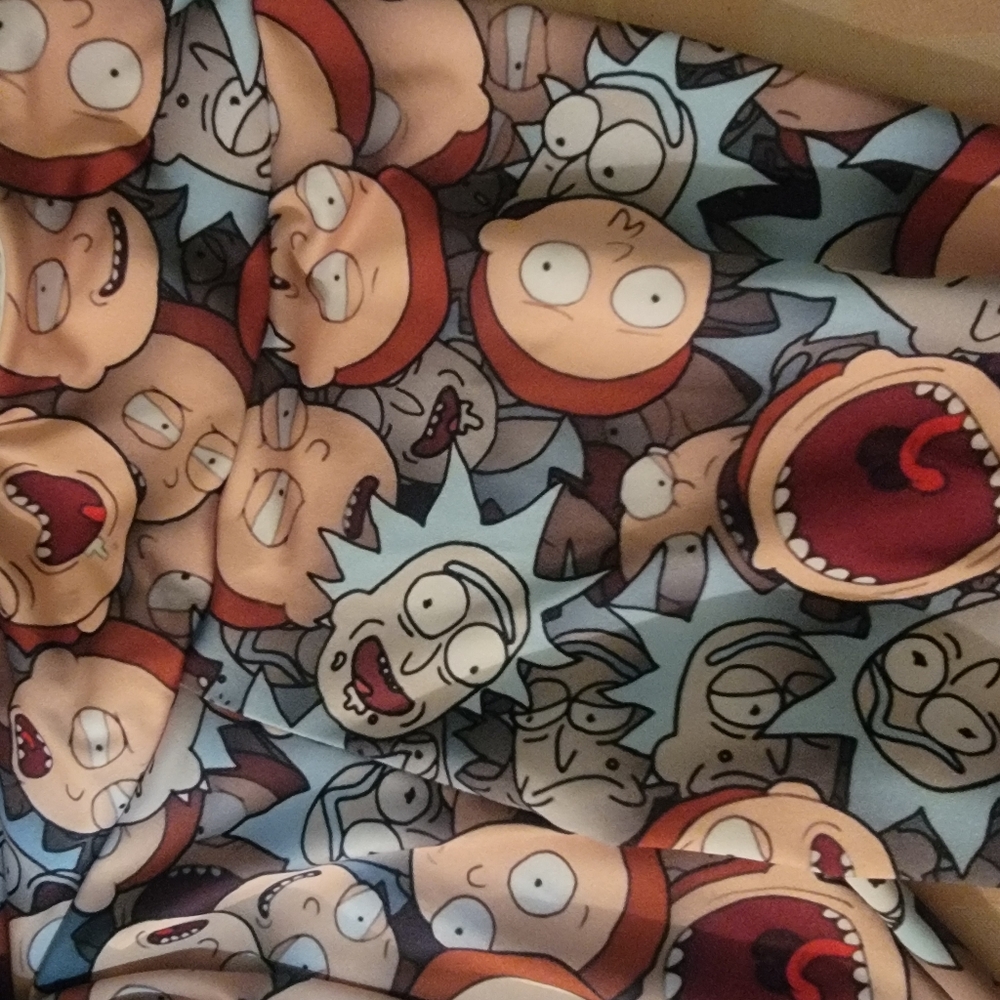 Society 6 Rick and Morty Leggings - Picture 3 of 5